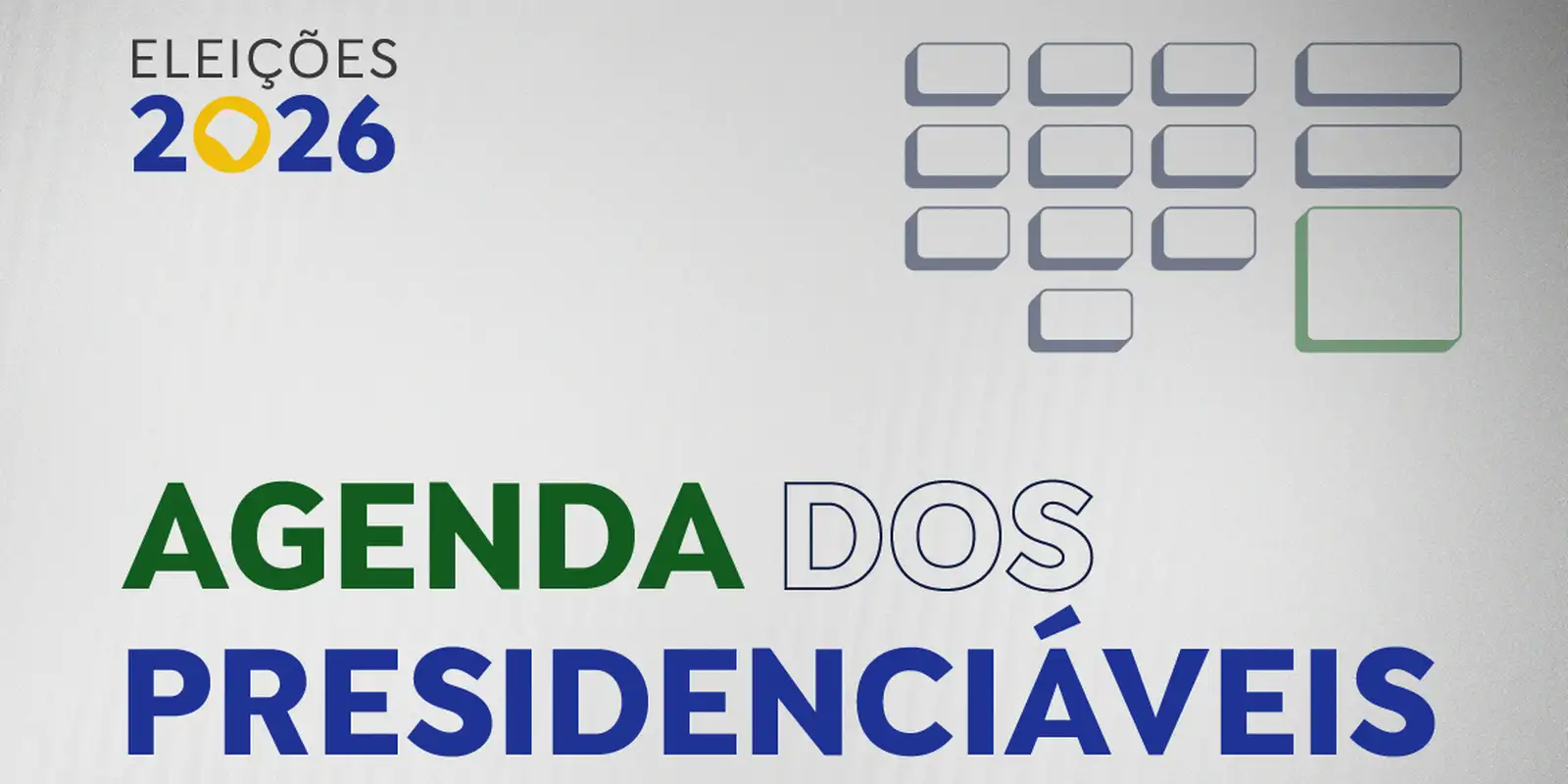Confira a agenda dos presidenciáveis nesta quarta-feira (26)