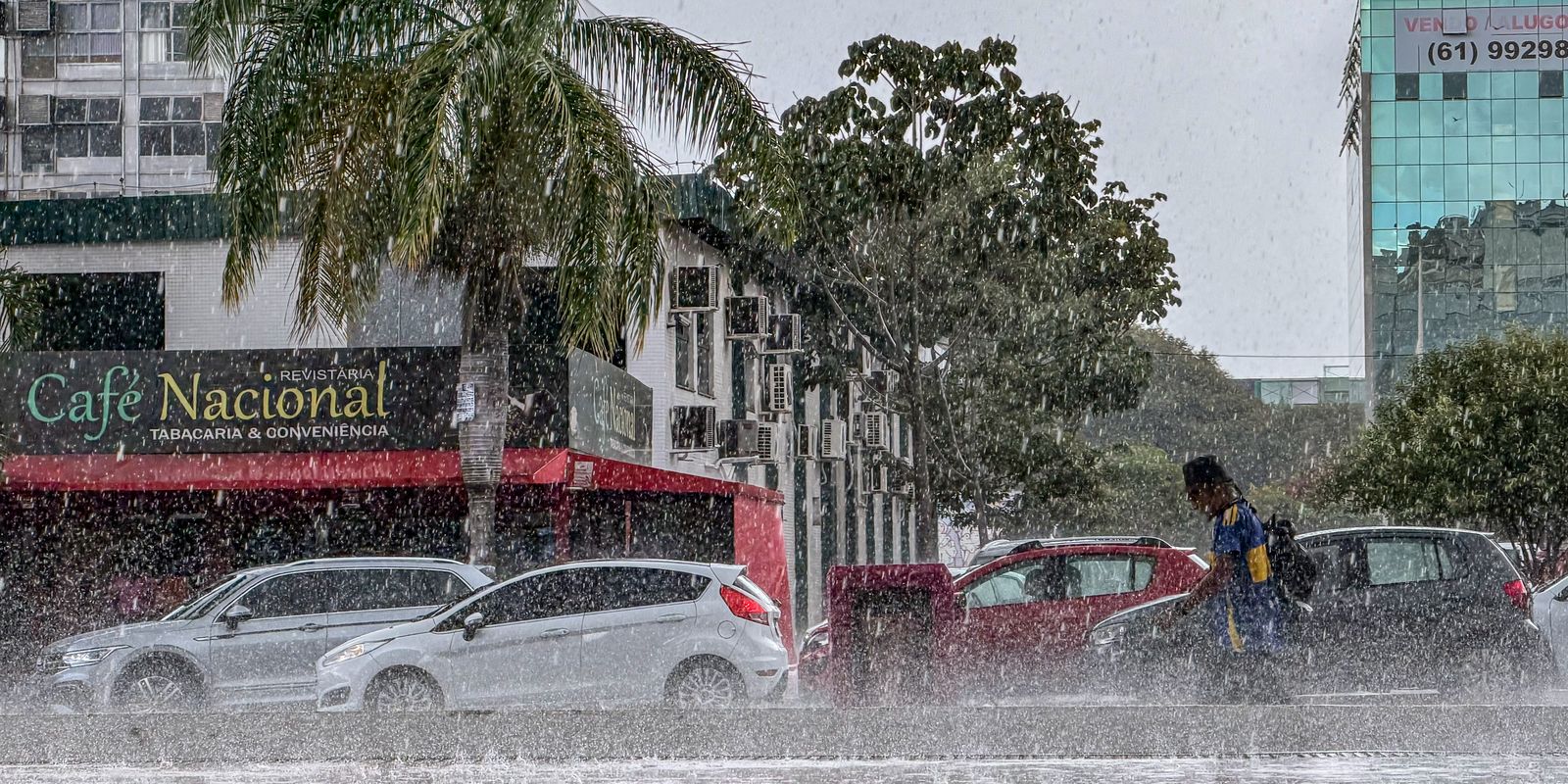 Frente fria leva chuva ao Centro-Oeste e parte do Norte do país