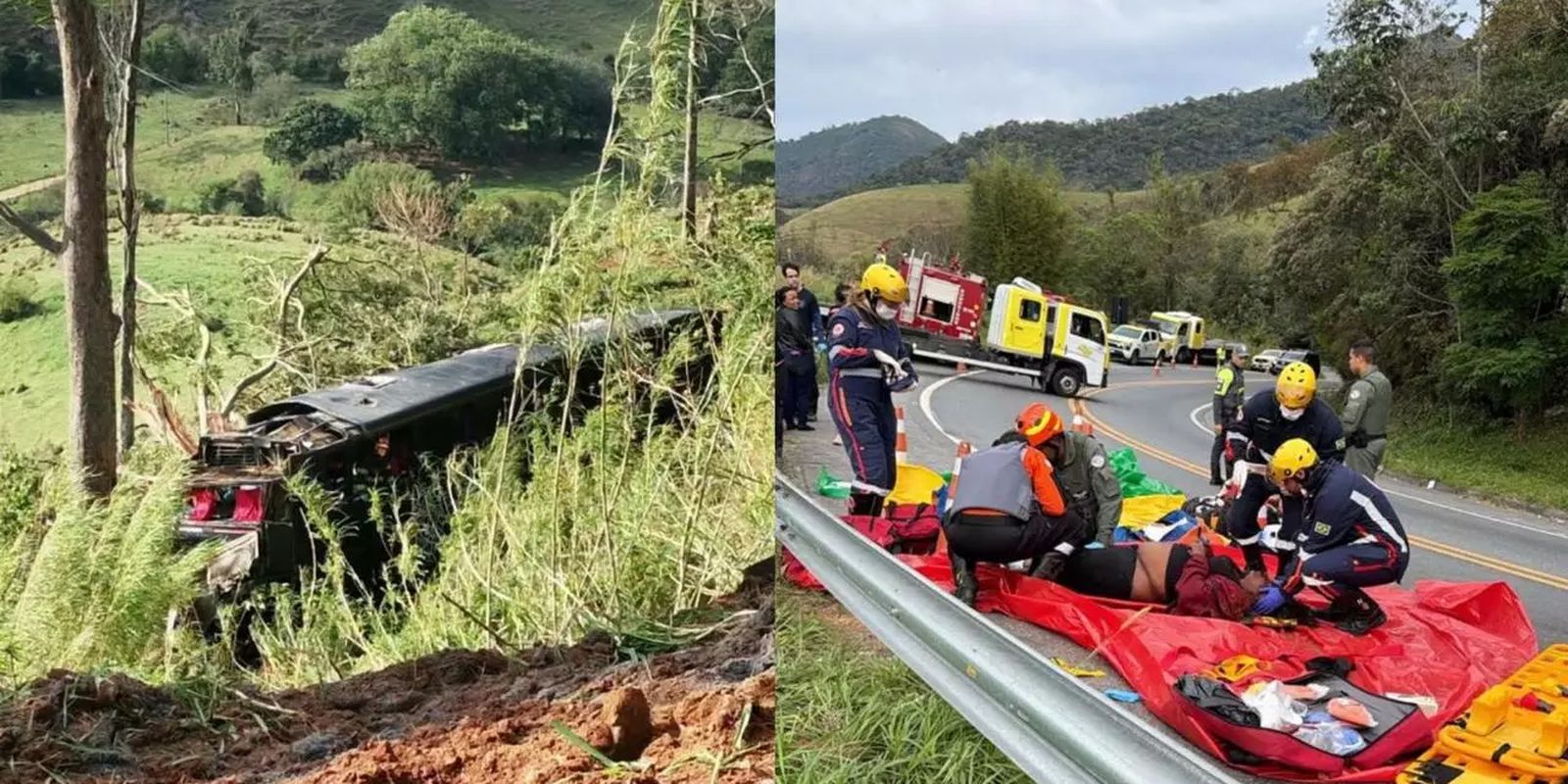 Cinco pessoas morrem em acidente com ônibus no interior de SP