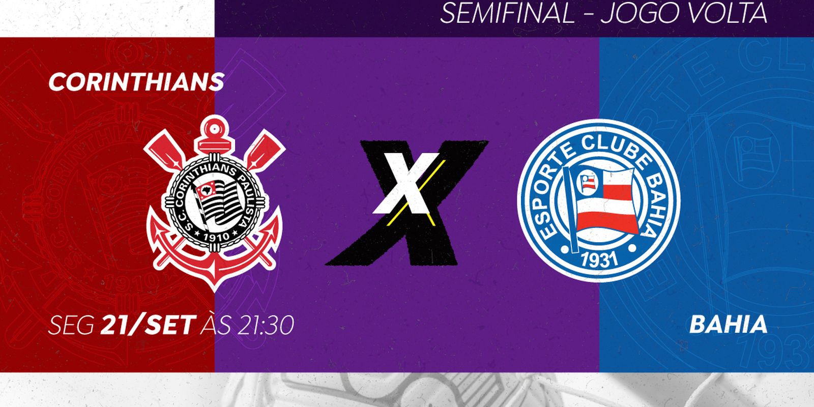 Futebol feminino: TV Brasil exibe Corinthians e Bahia pela semifinal