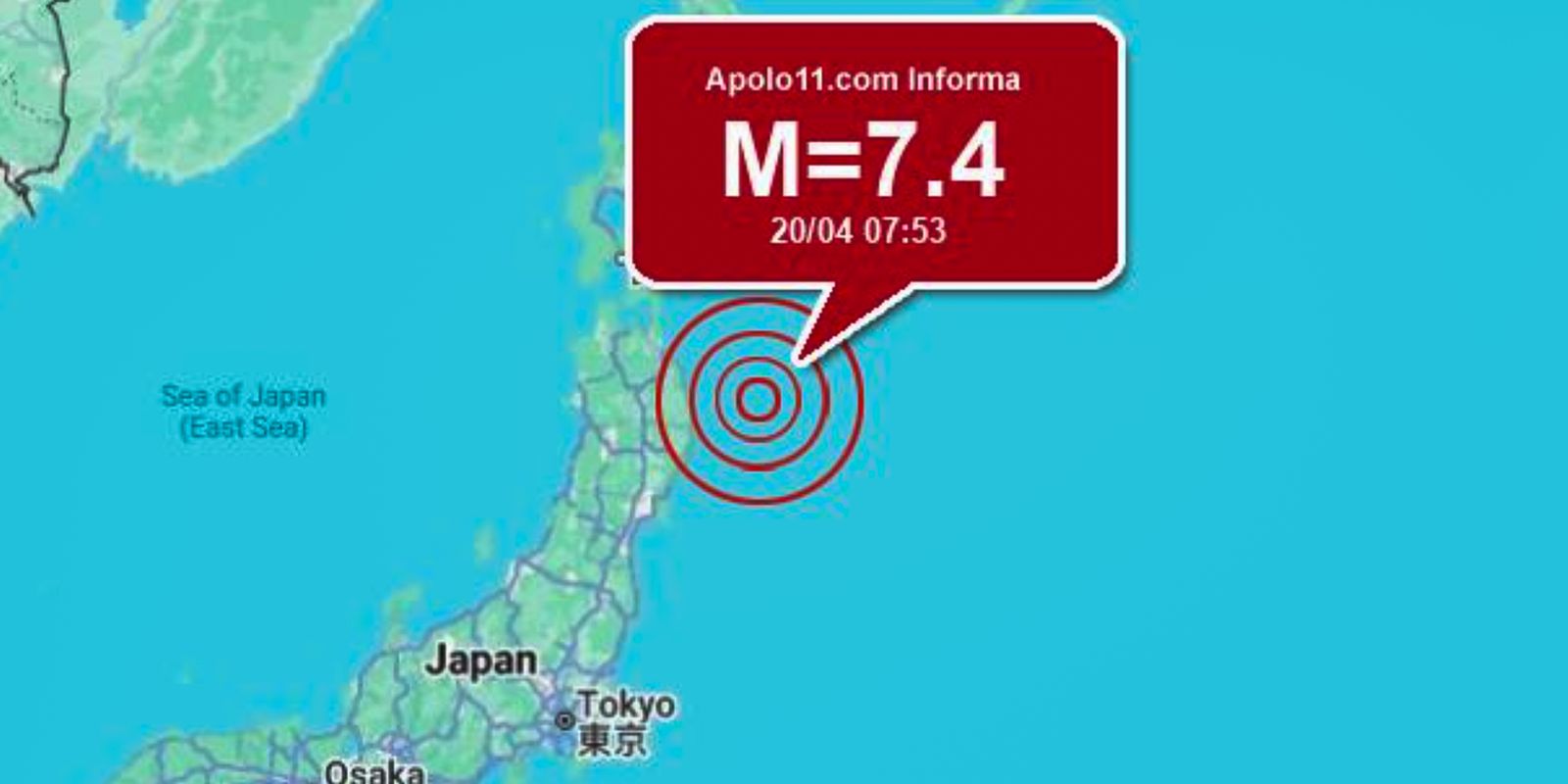 Japão tem terremoto de intensidade 5 e alertas de tsunami pelo país